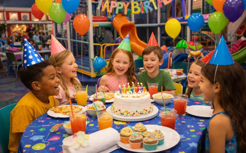 kids birthday party places in Kokapet indoor play zone